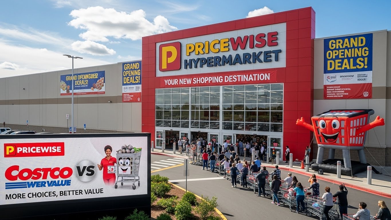 costco rival launches megastore