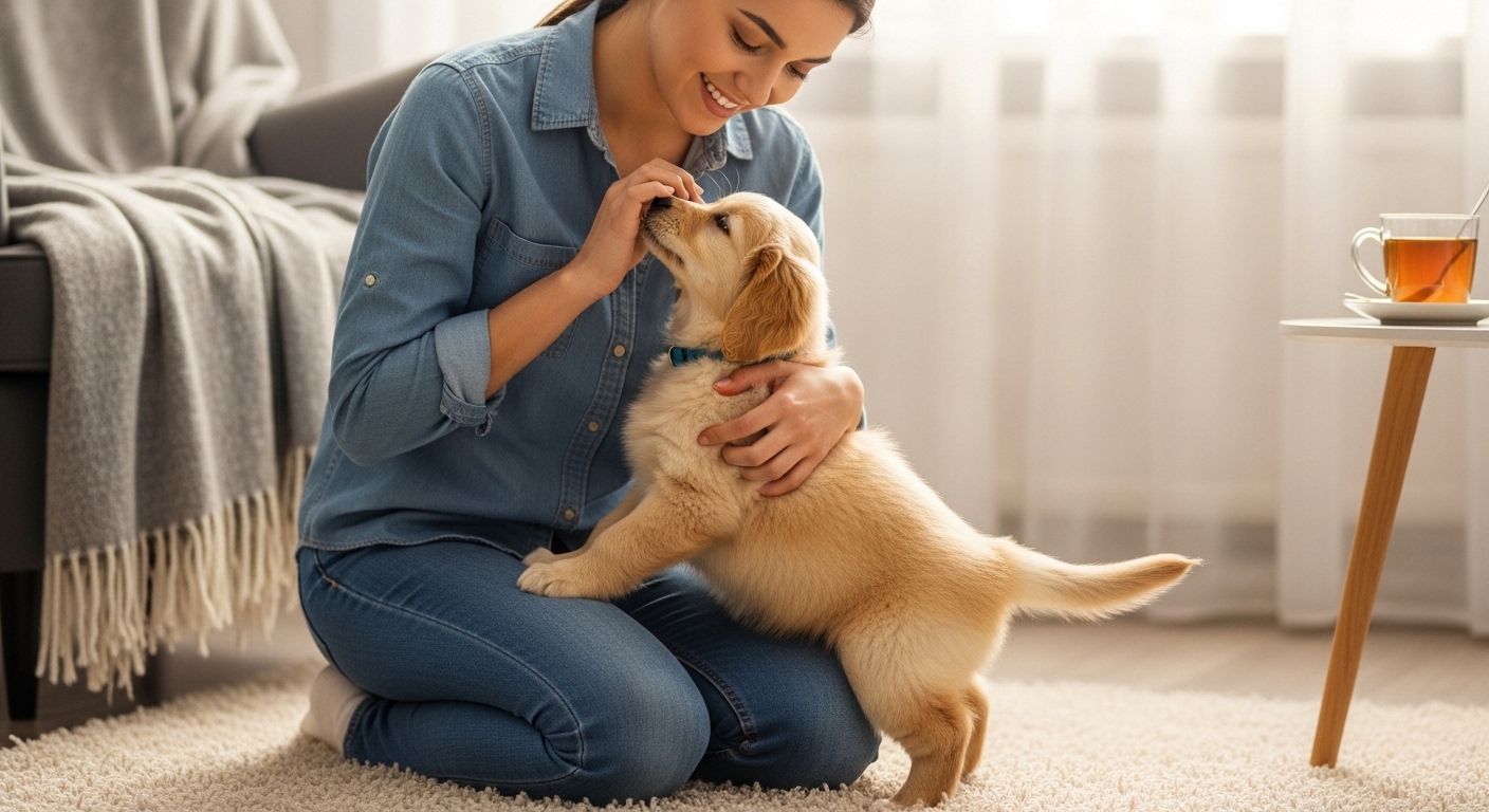 mini golden retriever